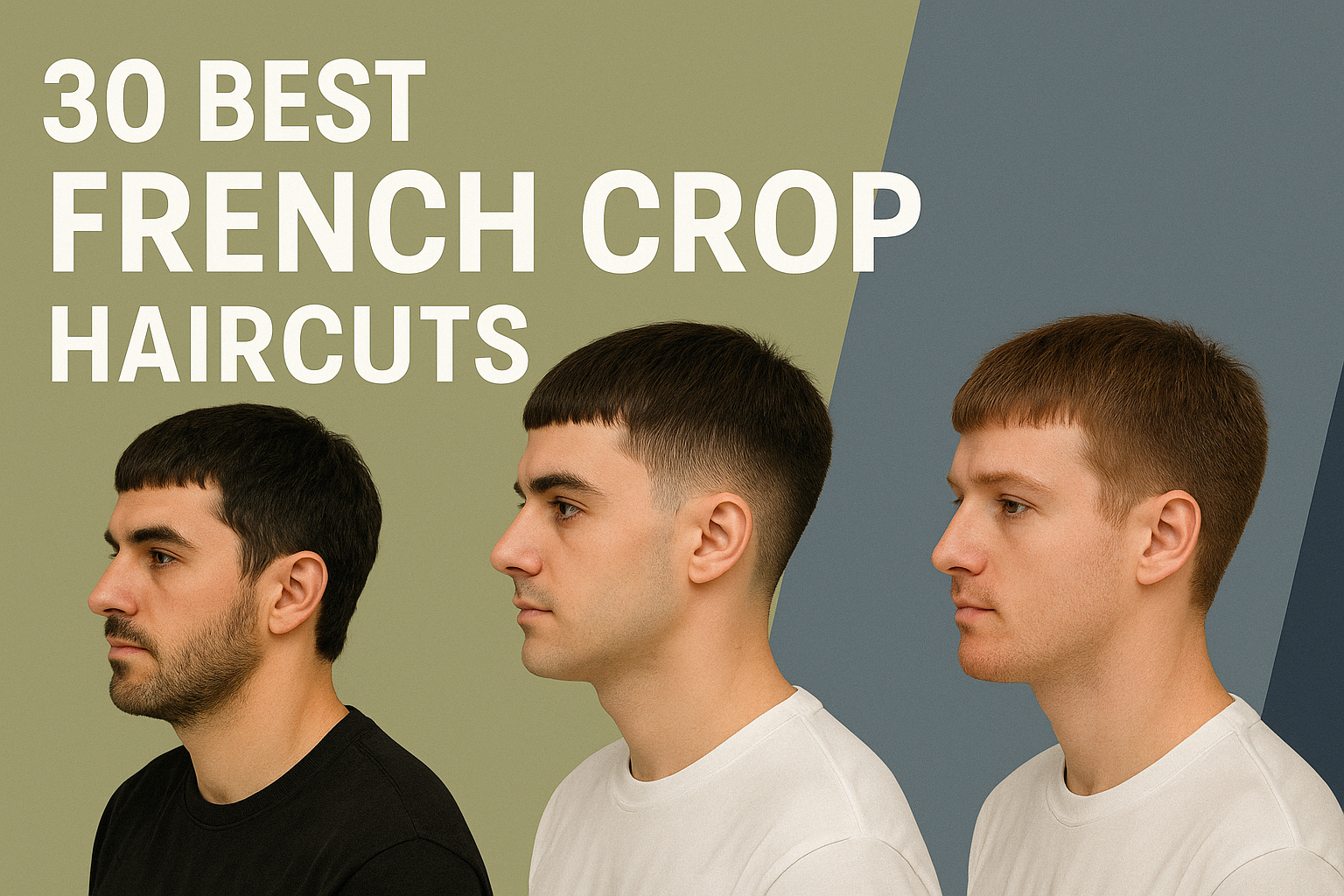 French Crop Haircuts for Men