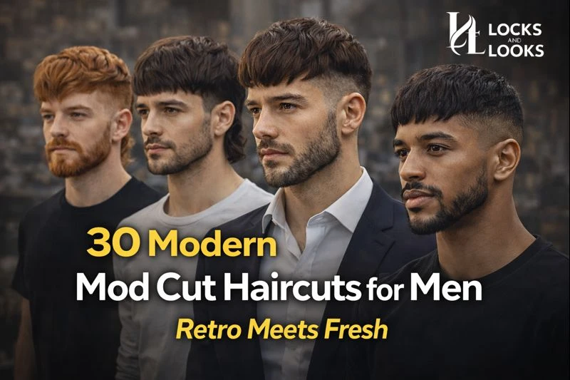 30 Modern Mod Cut Hairstyles for Men