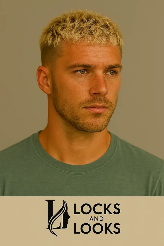 Bleached Textured Crop