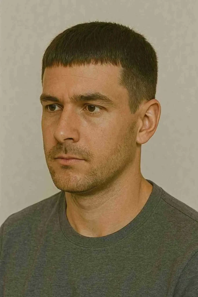 Caesar Cut Hairstyle