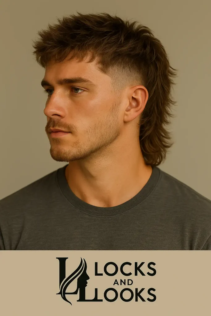 Choppy Mullet Taper Fade