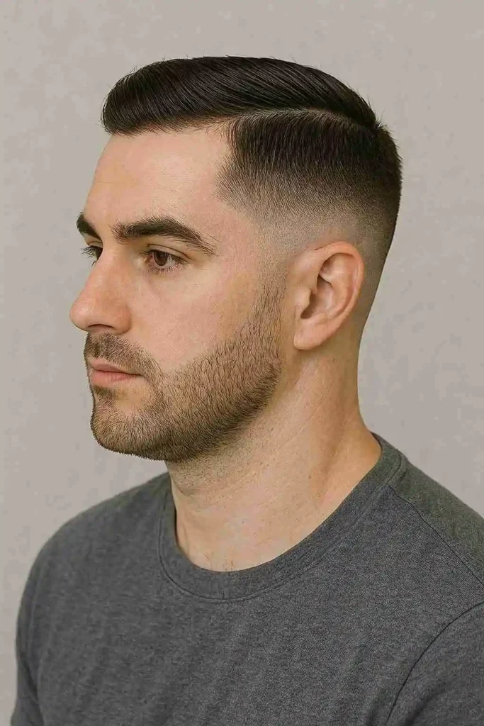 Comb Over Fade Hairstyle