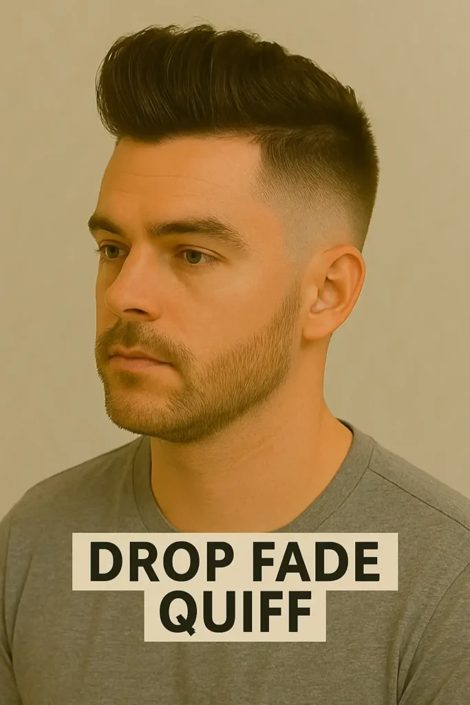 Drop Fade Quiff