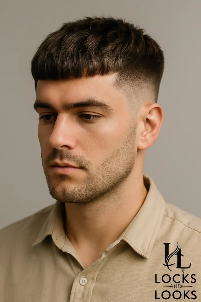 French Crop for Thick Hair