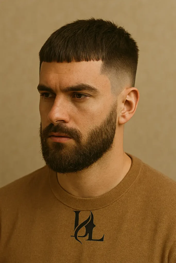French Crop with Beard