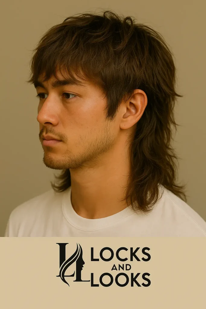 Layered Mullet with Bangs