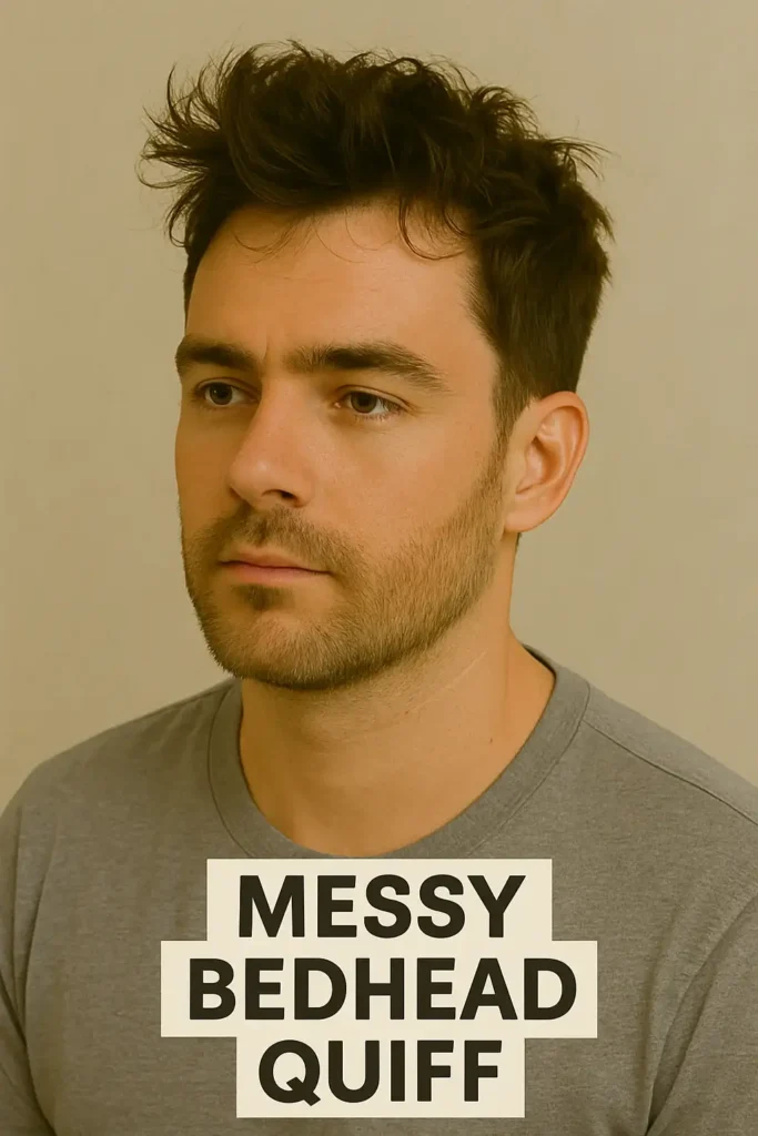 Messy Bedhead Quiff