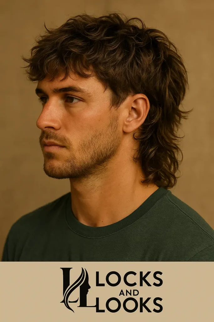 Messy Mullet with Texture