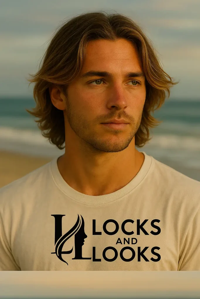 Middle-Parted Surfer Flow