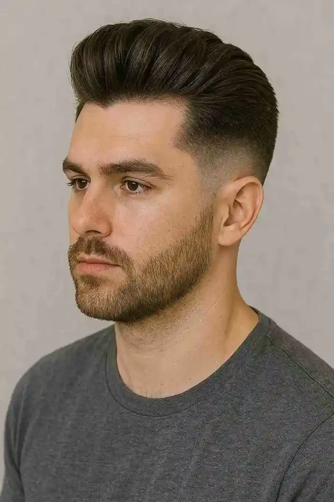 Modern Pompadour Hairstyle
