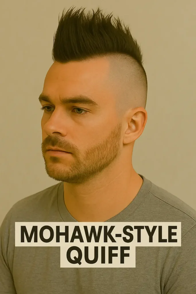 Mohawk-Style Quiff