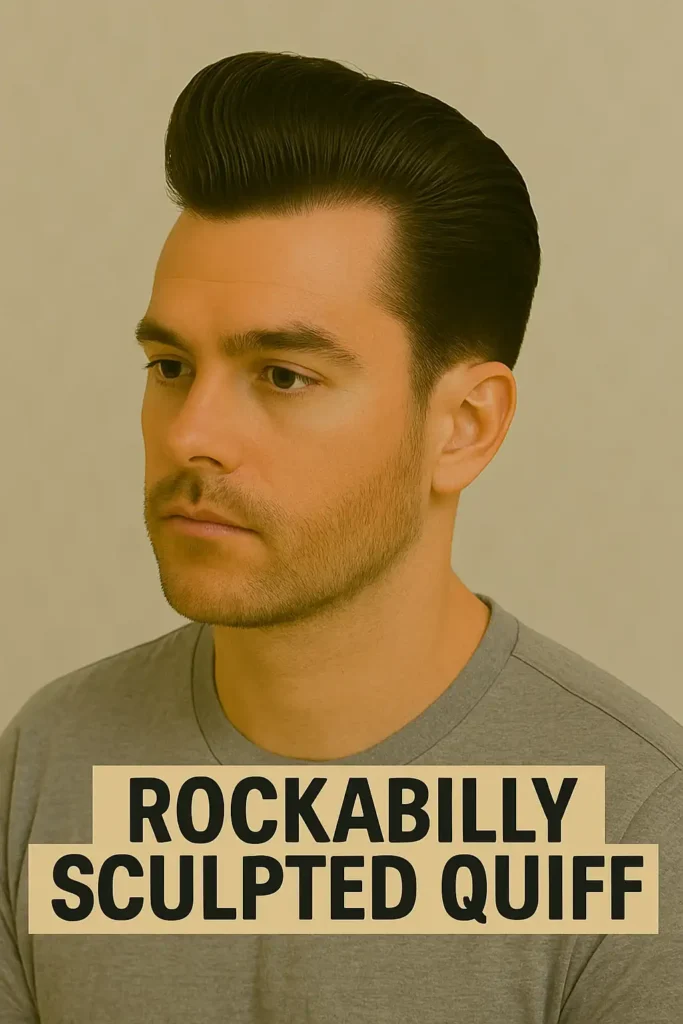 Rockabilly Sculpted Quiff