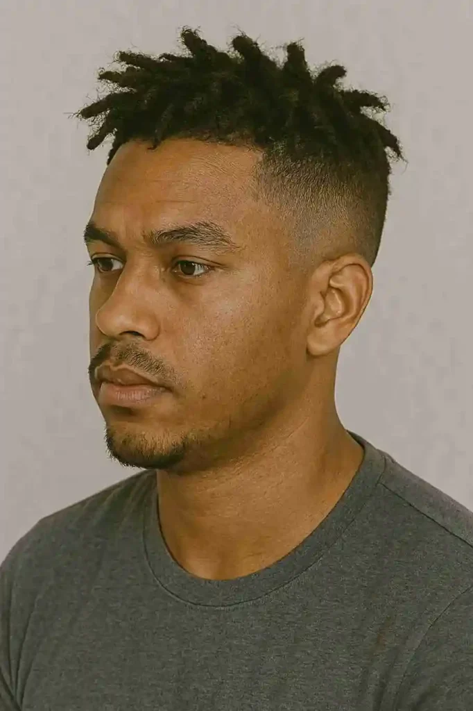 Short Dread Fade Hairstyle