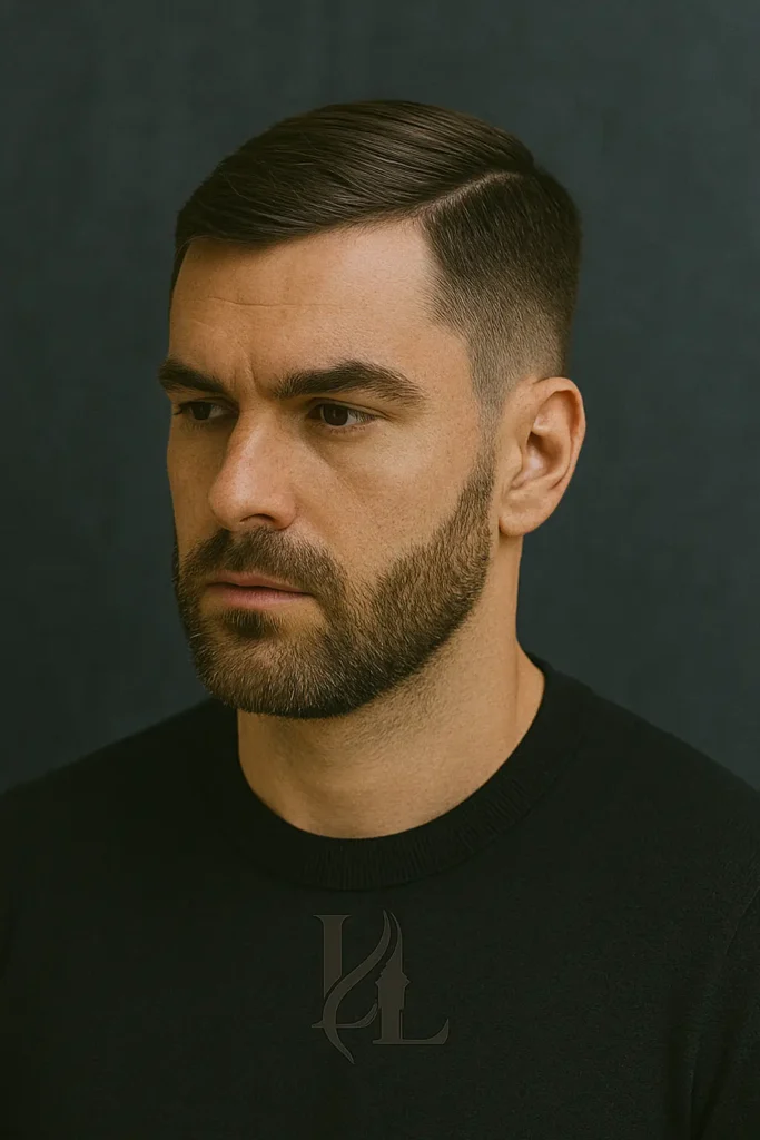 Side-Part French Crop