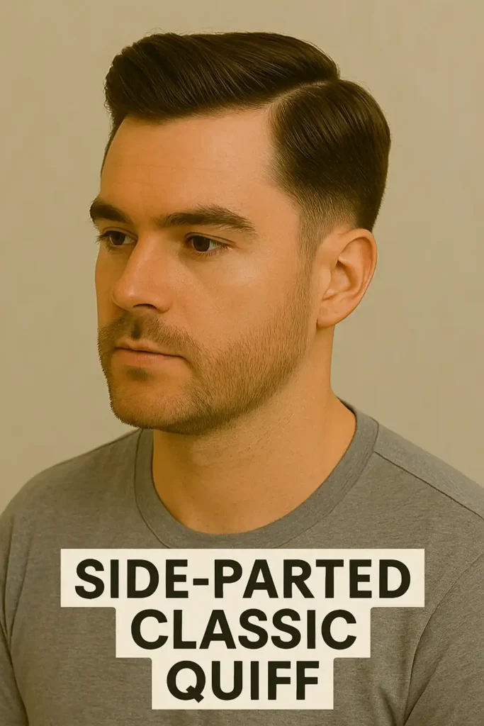 Side-Parted Classic Quiff