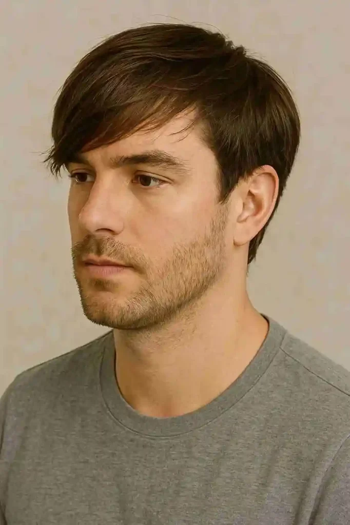 Side Swept Fringe Hairstyle