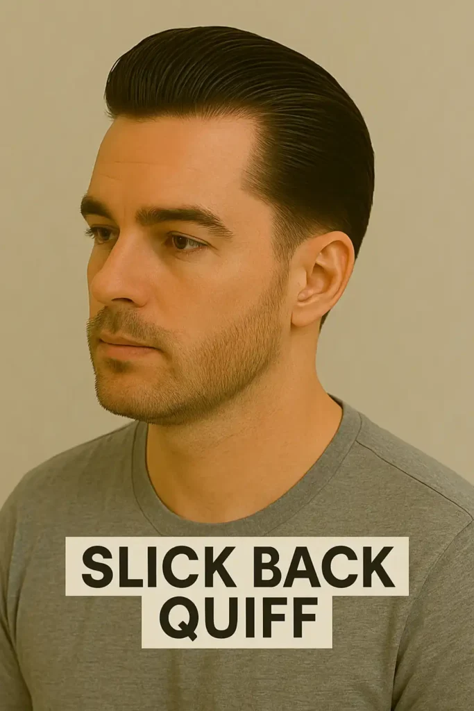Slick Back Quiff