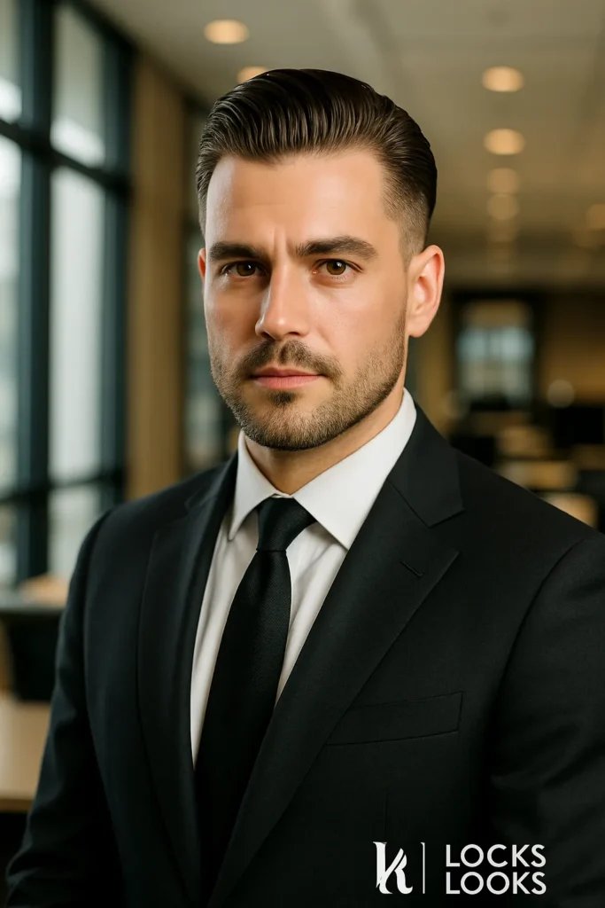 Slick Back Undercut Hairstyle