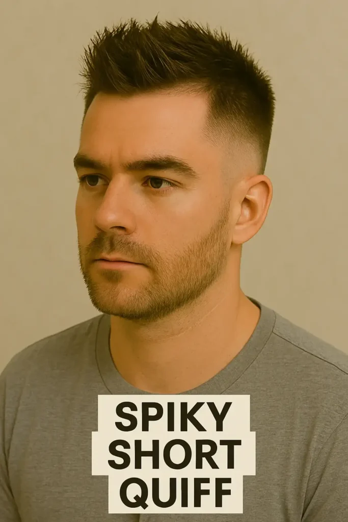 Spiky Short Quiff