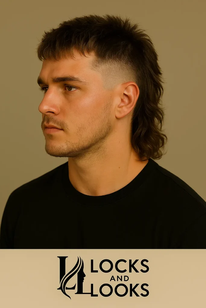 Temp Fade Mullet