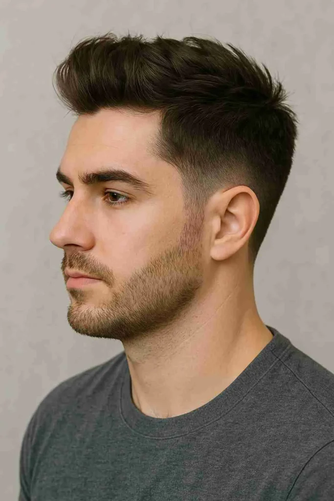Textured Quiff Hairstyle