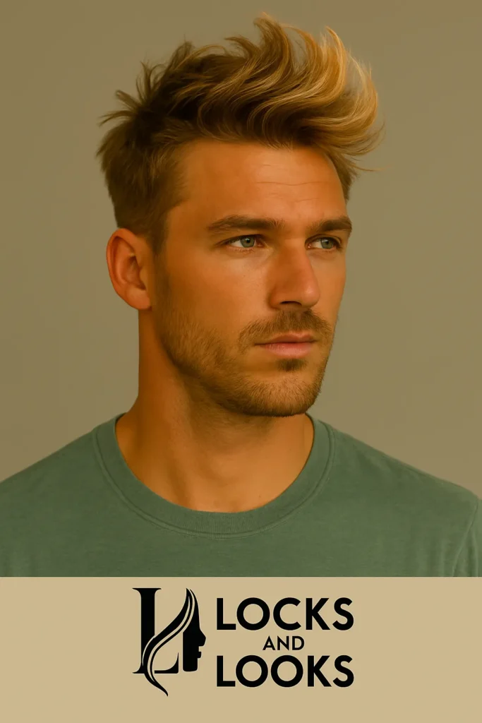 Wave-Tossed Faux Hawk