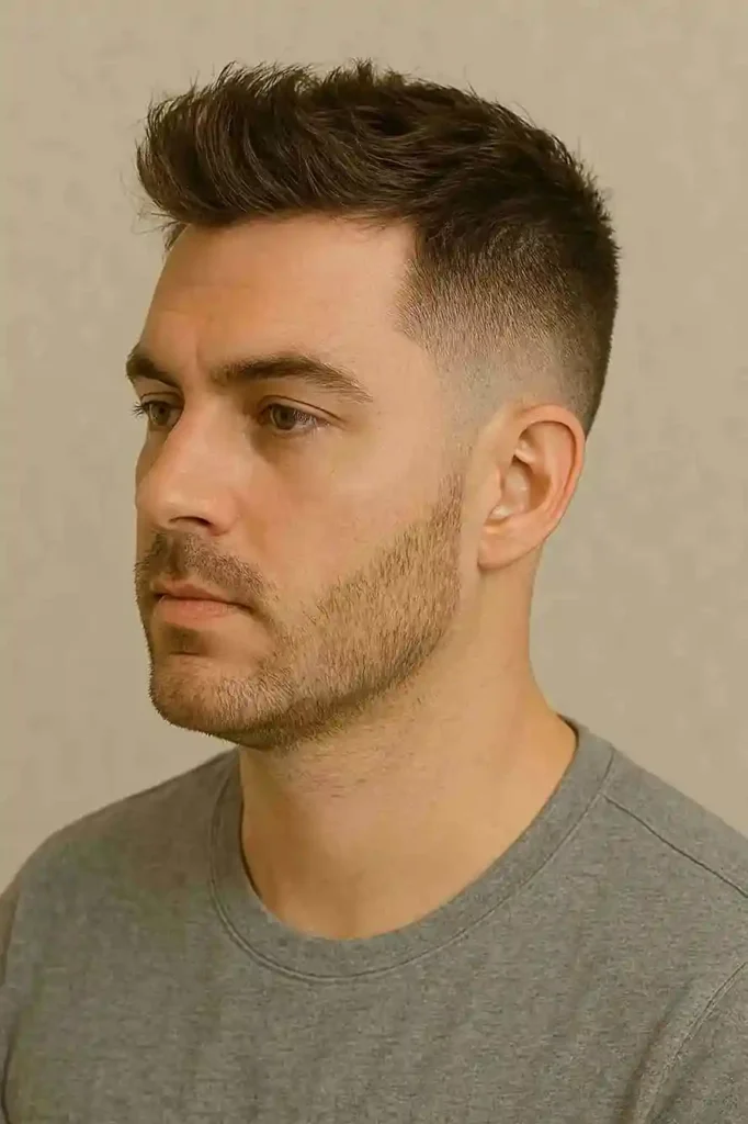 temple fade hairstyle