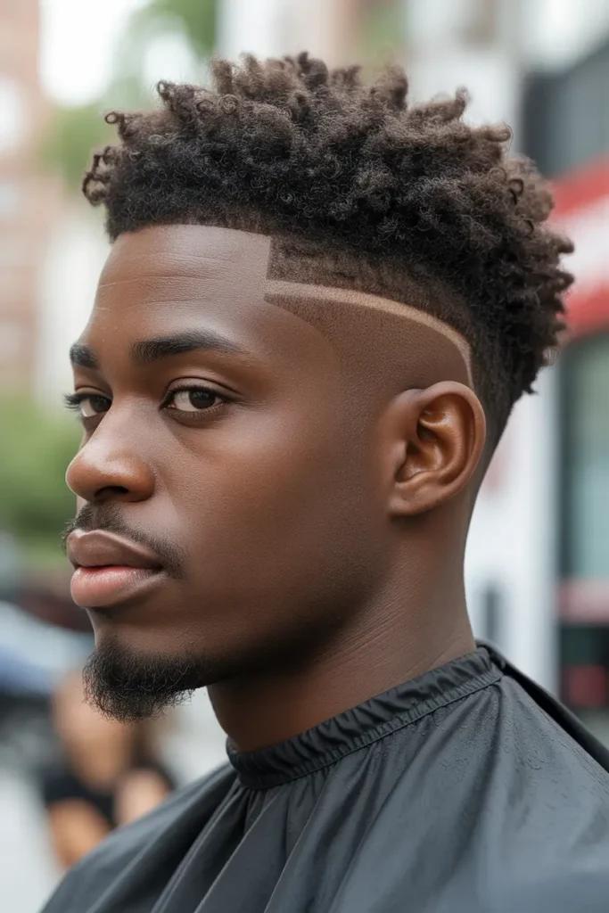 Afro Taper Fade