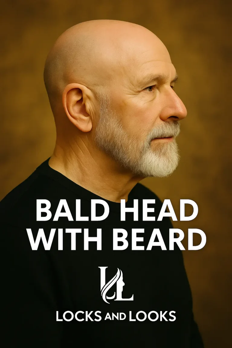 Bald Head with Beard