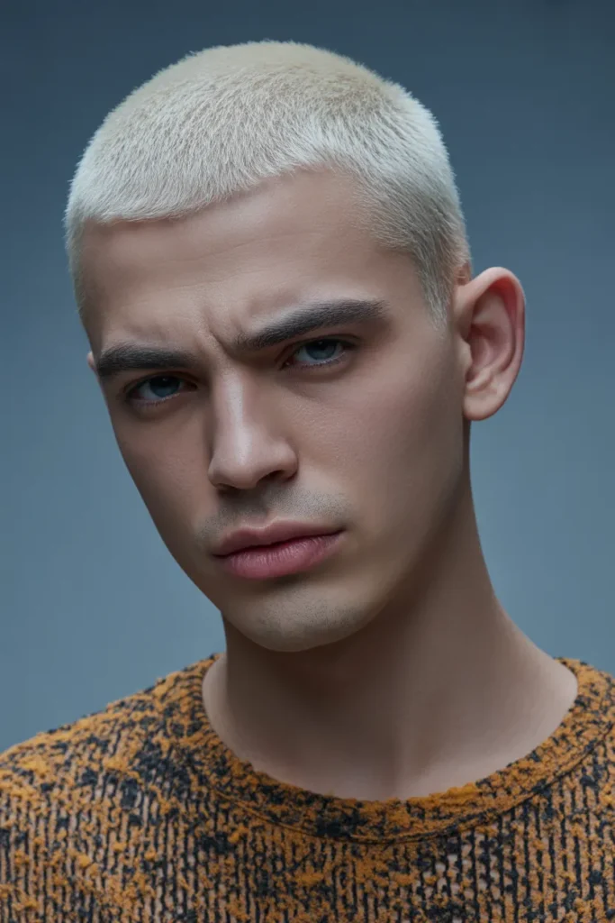 Bleached Blonde Crop