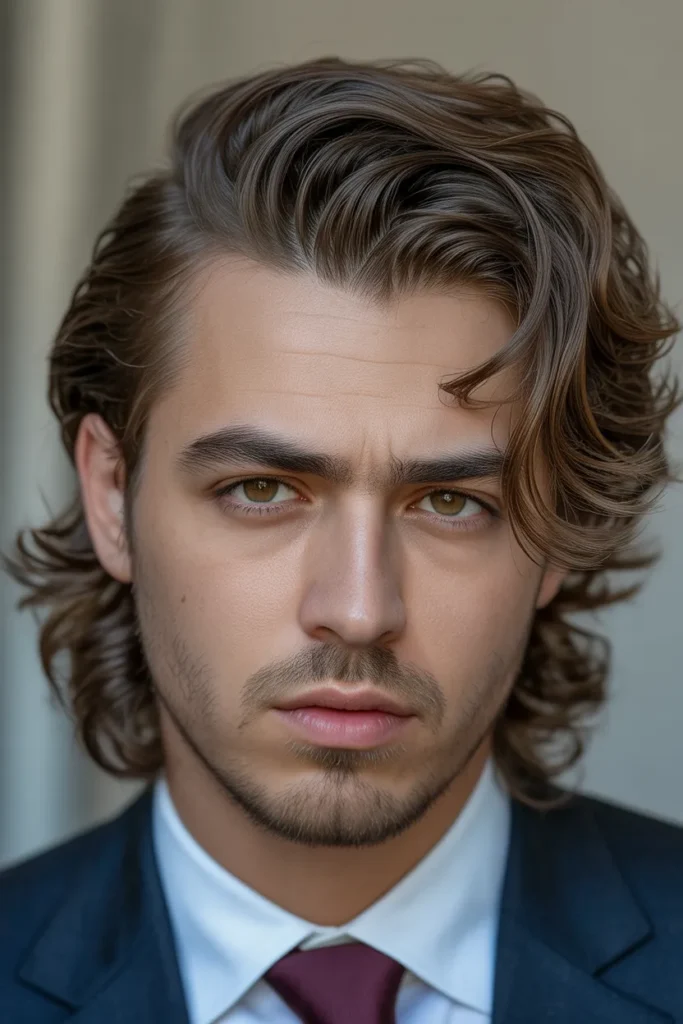 Blow-Dried Curtain Fringe