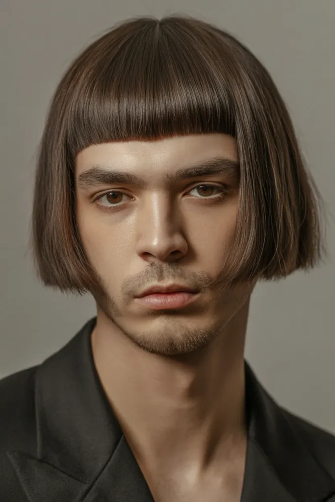 Blunt-Cut Bob