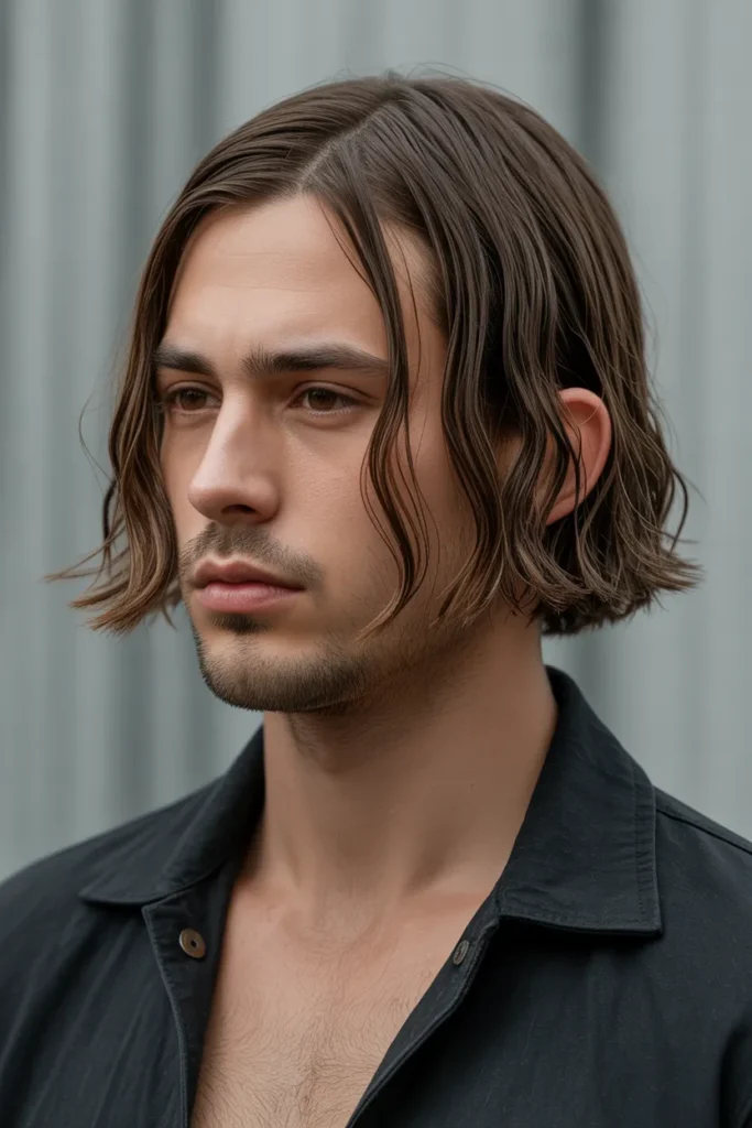 Blunt Shoulder-Length Cut