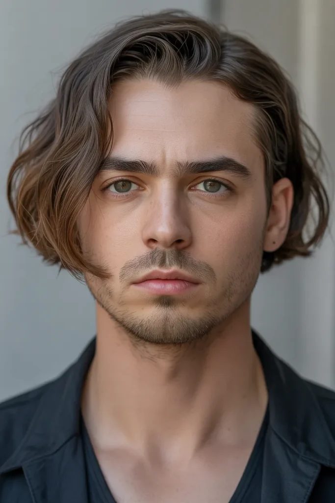 Bob with Tucked-Behind Ears