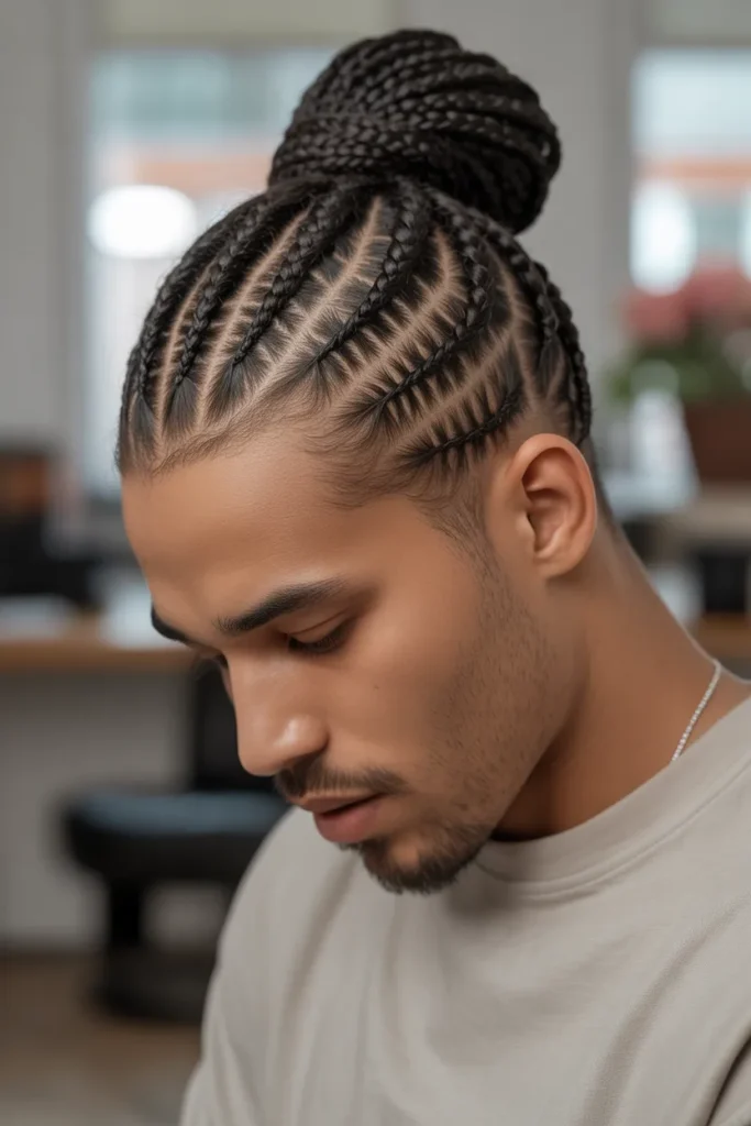 Box Braids Updo