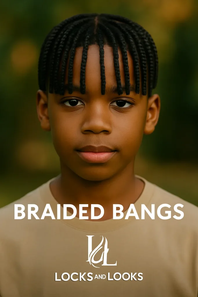 Braided Bangs