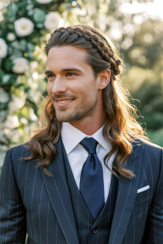 Braided Crown Half-Up