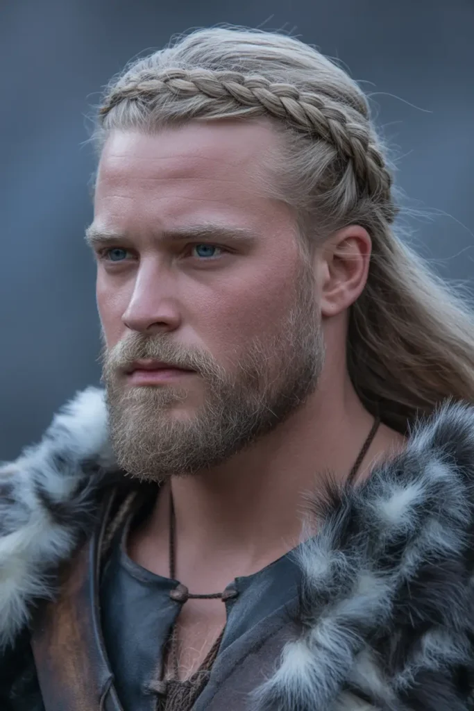 Braided Crown with Loose Back