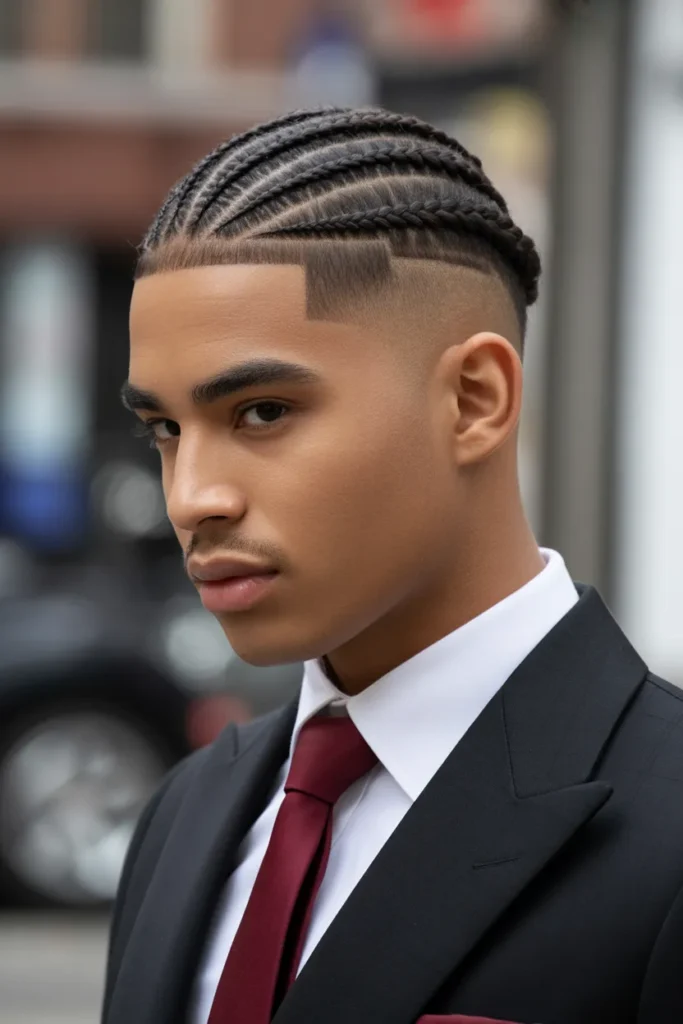 Braided Top with Taper