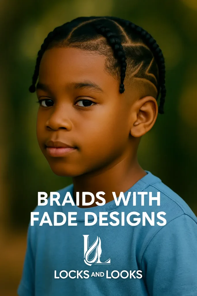 Braids with Fade Design
