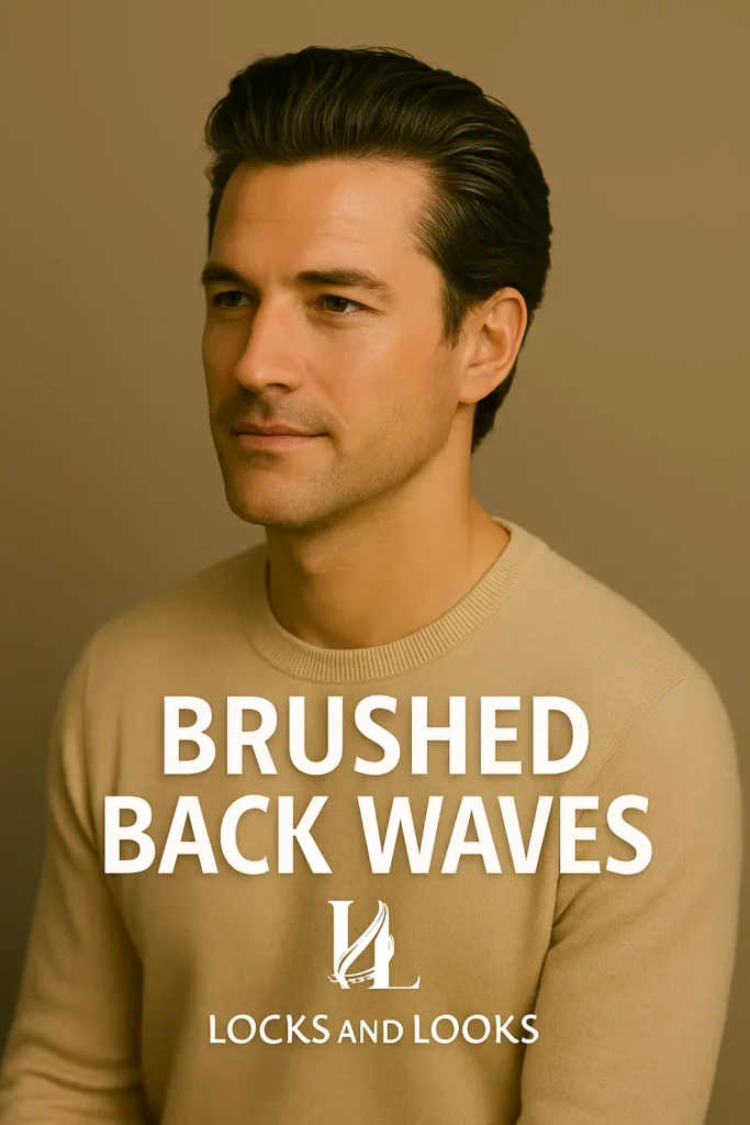 Brushed Back Waves