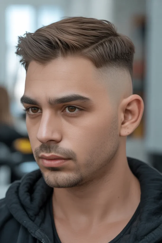 Brushed-Up Caesar Fade