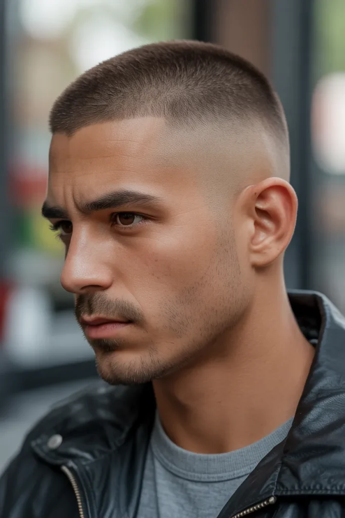 Buzz Cut with Fade