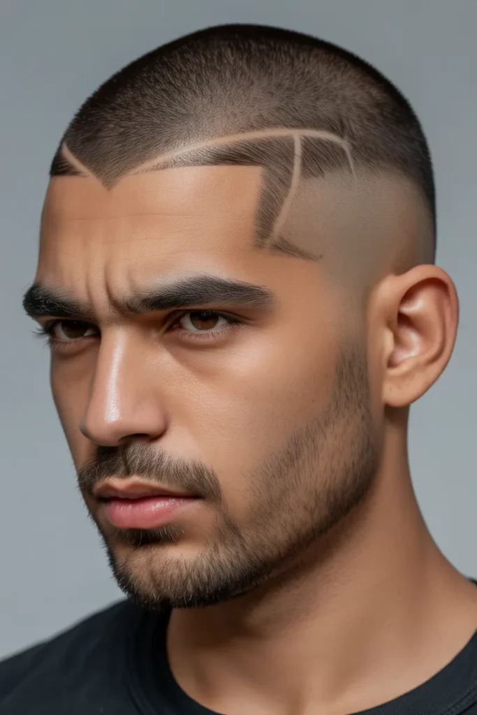 Buzz Cut with Line-Up