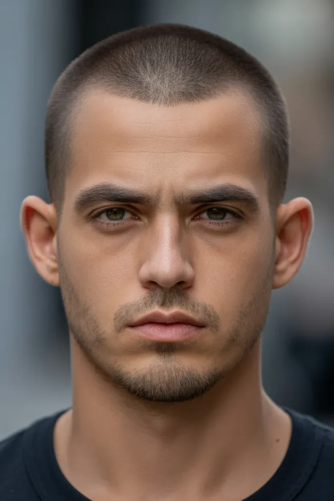 Buzz Cut with Line-Up