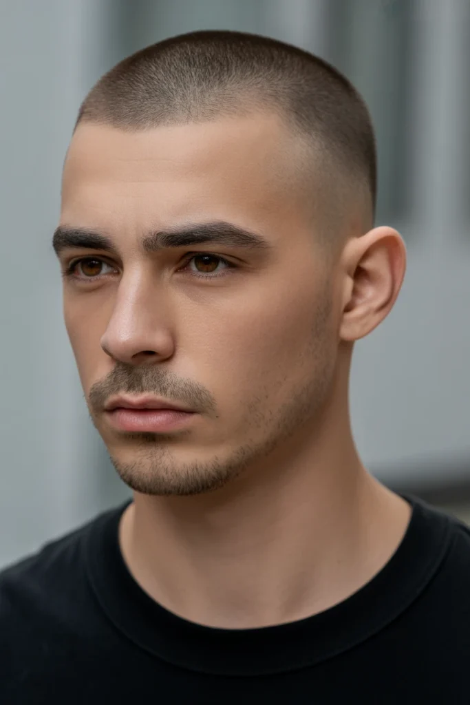 Buzz Cut with Line-Up