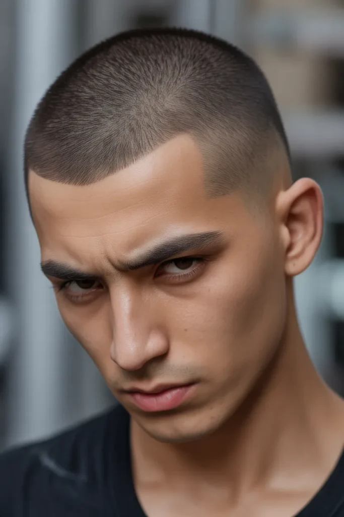 Buzz Cut with Line-Up