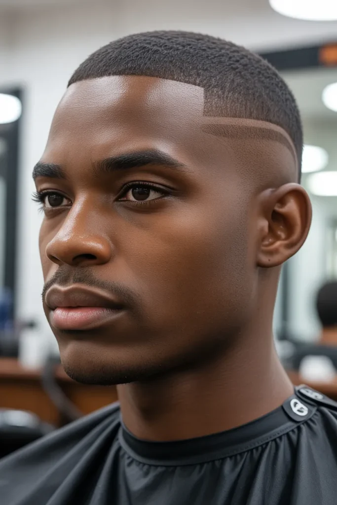 Buzz Cut with Line-Up