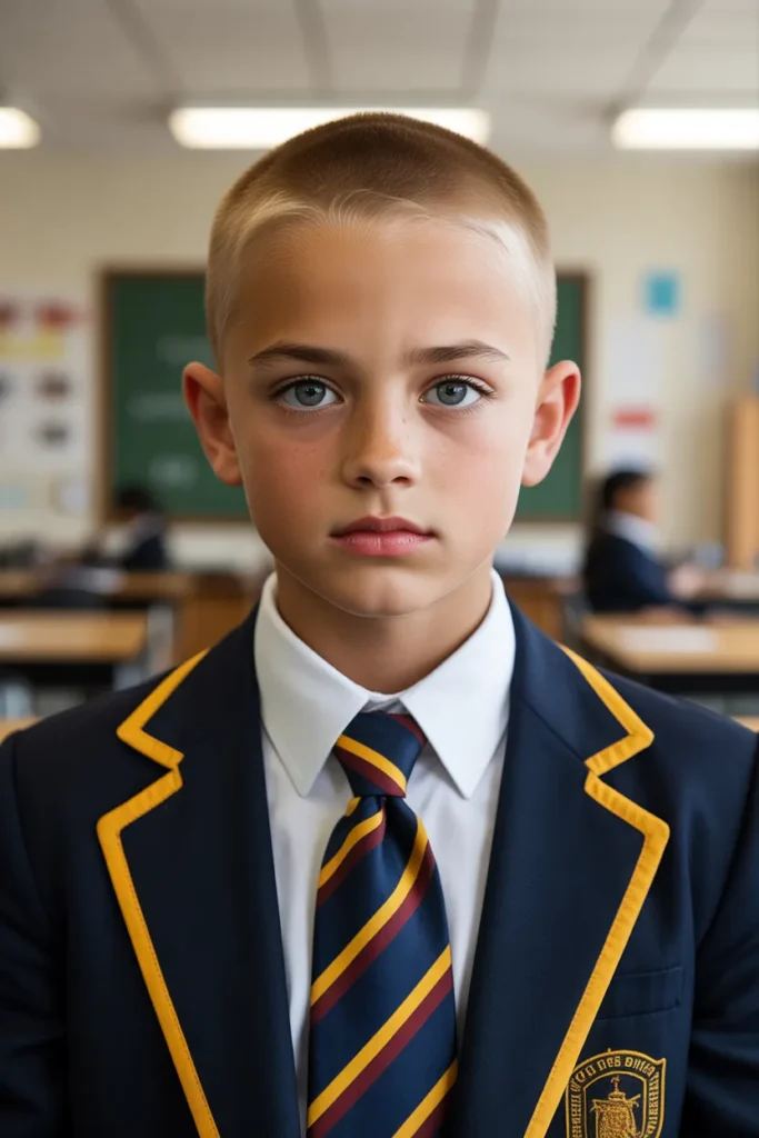 Buzz Cut with Line-Up