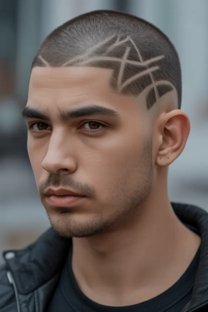 Buzz Cut with Micro Design